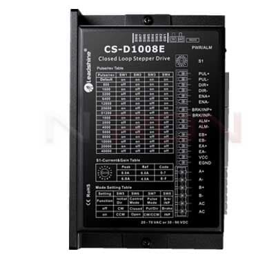 درایور استپ موتور انکودردار دوفاز 8 آمپر ولتاژ AC و DC لیدشاین مدل CS-D1008 E