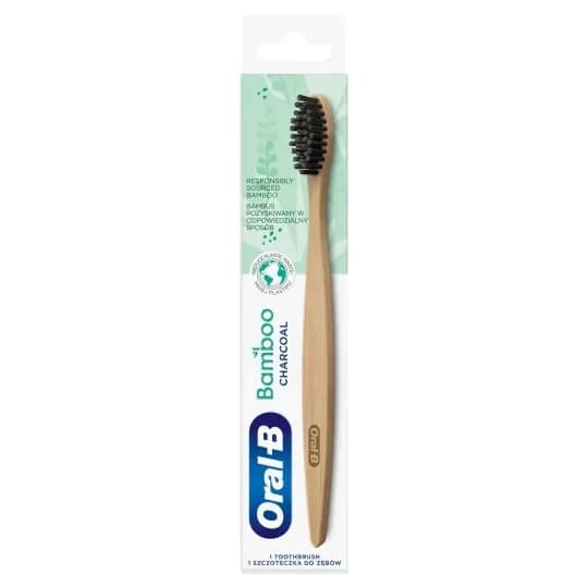 مسواک اورال بی بامبو زغالی Oral-B Bamboo CHARCOAL — تصویر ۲