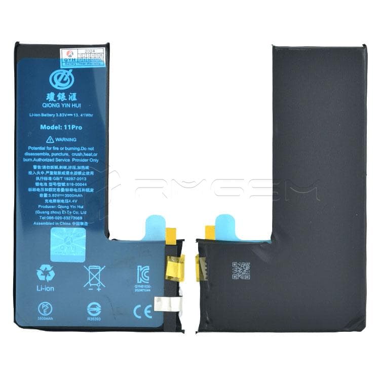 باتری سل آیفون 11 Pro برند QYH تقویت شده