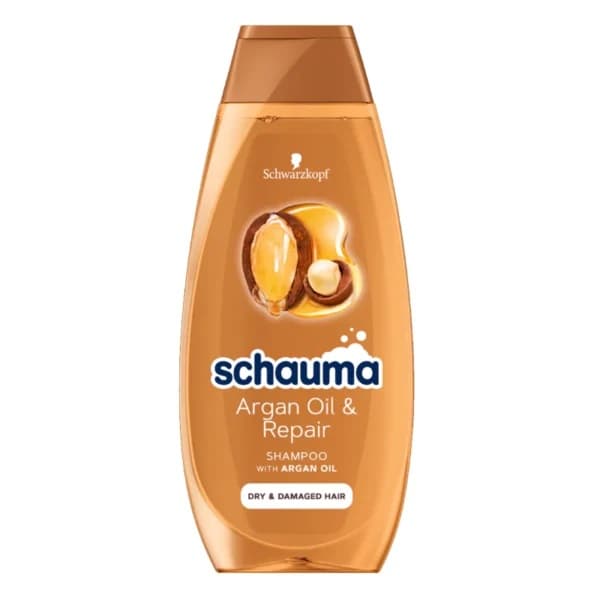 شامپو ترمیم کننده مو شوما Schauma ARGAN OIL REPAIR حجم 400 میل
