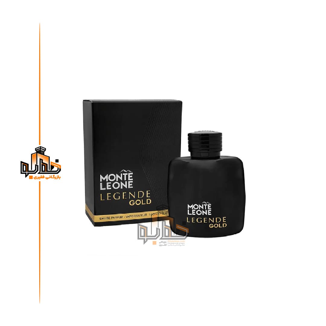 عطر ادکلن مردانه مونت بلنک لجند ادو پرفیوم فراگرنس ورد مونت لئون لجند گلد (Fragrance World Mont Blanc Legend Eau de Parfum)