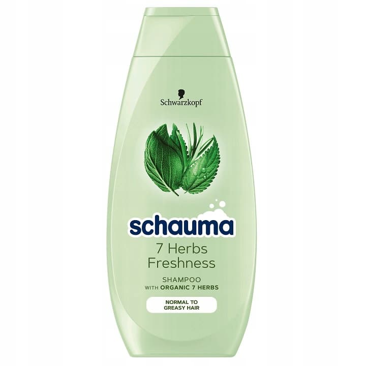 شامپو هفت گیاه شوما Schauma 7 herbs freshness حجم 400 میل