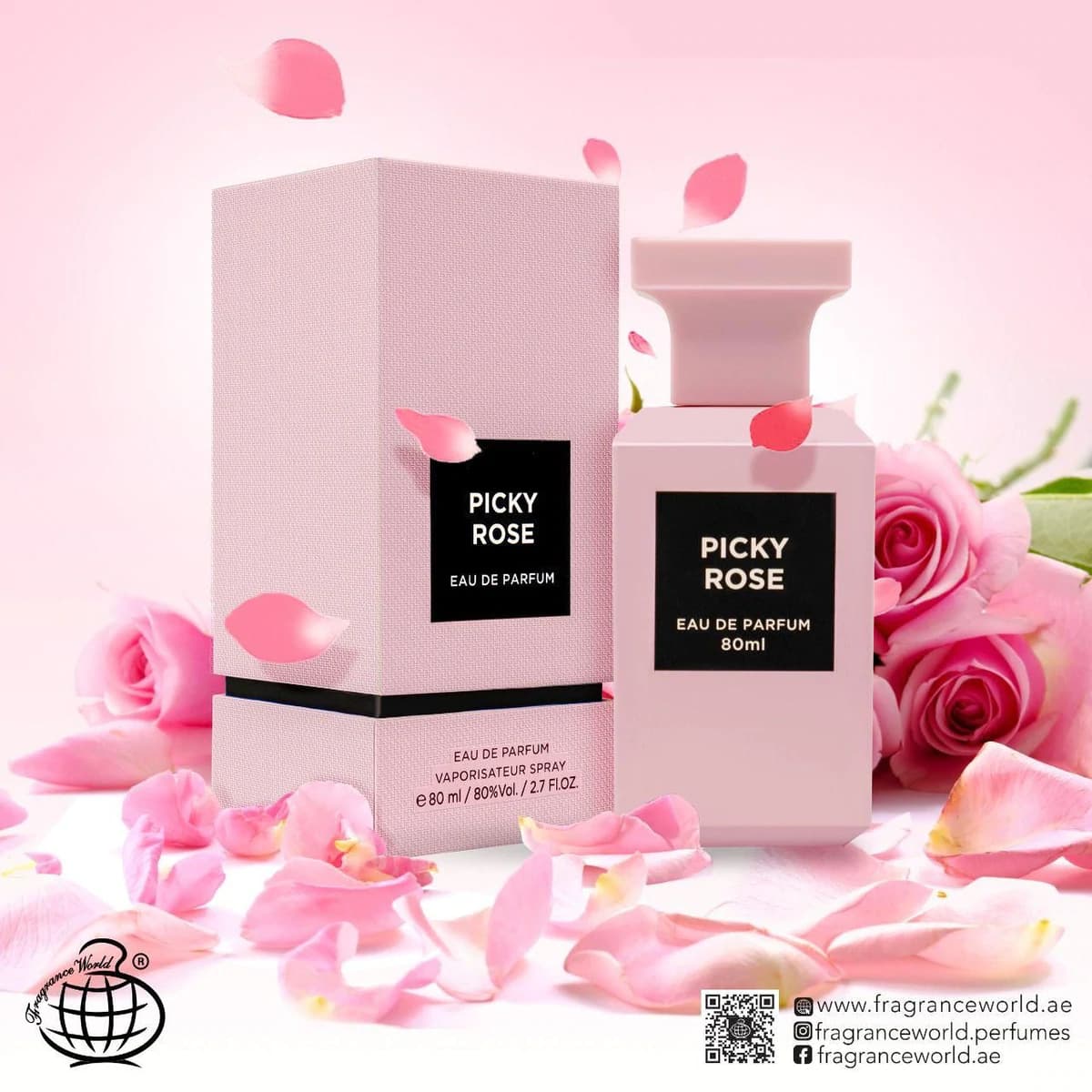 عطر ادکلن تام فورد رز پریک فراگرنس ورد (Fragrance world Picky Rose / Tom Ford Rose Prick) — تصویر ۲