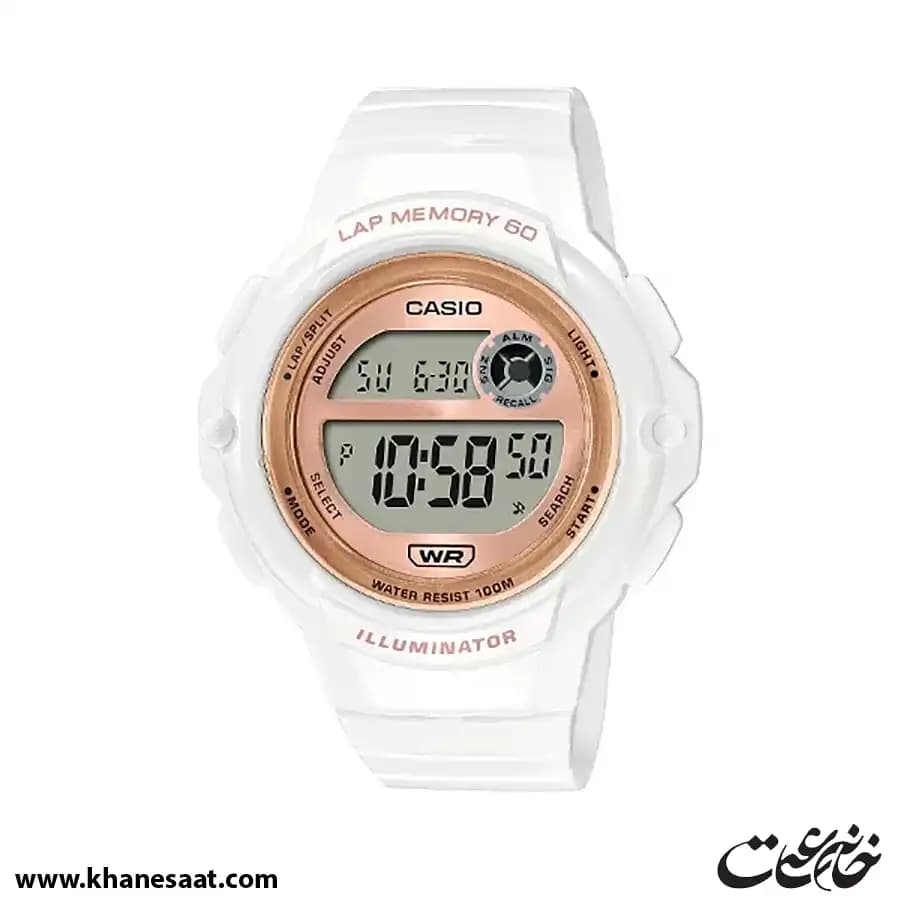 ساعت مچی زنانه کاسیو اصل مدل LWS-1200H-7A2VDF — تصویر ۲