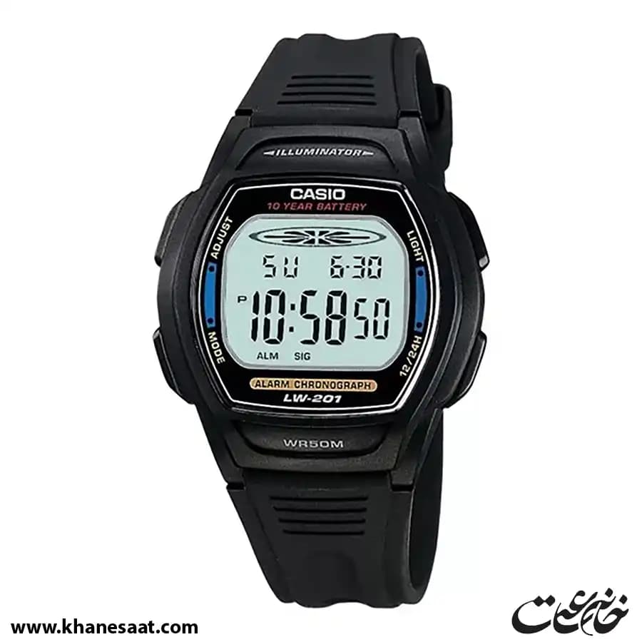 ساعت مچی زنانه کاسیو اصل مدل LW-203-2A — تصویر ۹