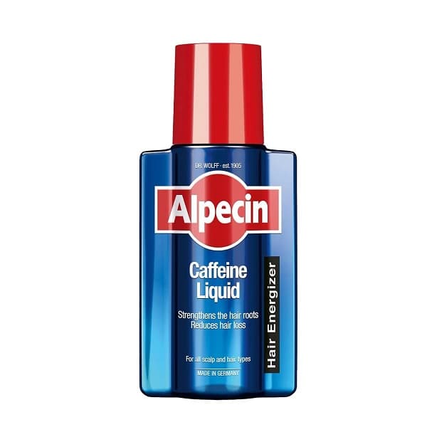 محلول ضد ریزش و تقویت کننده مو لیکوئید کافئین آلپسین Alpecin حجم 200 میل