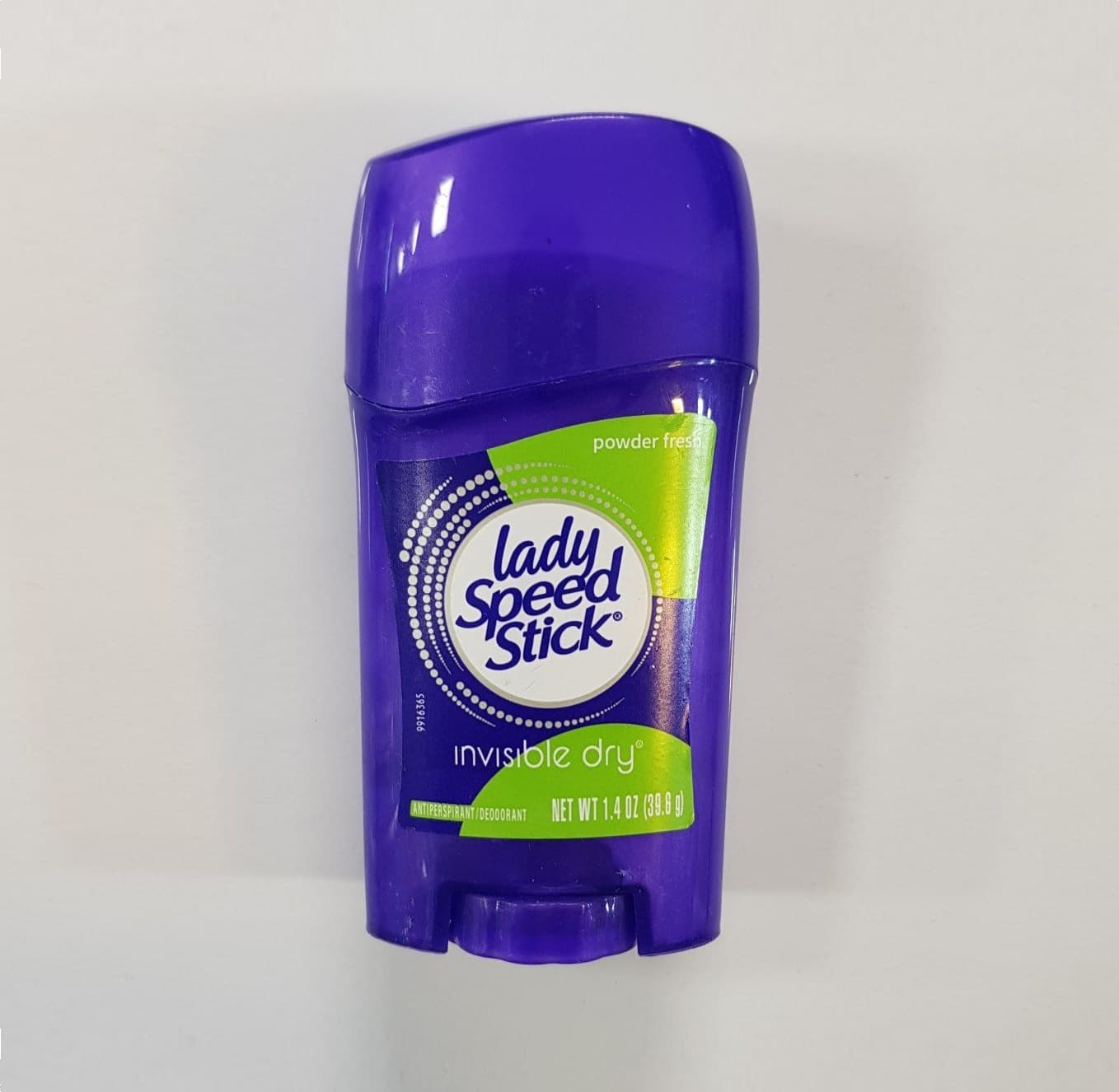 مام صابونی زنانه لیدی اسپید مدل Invisible Dry سبز 40gr