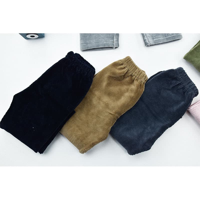شلوار مخمل کبریتی بچه گانه 6 ماه تا 2 سال کد 10641 — تصویر ۴
