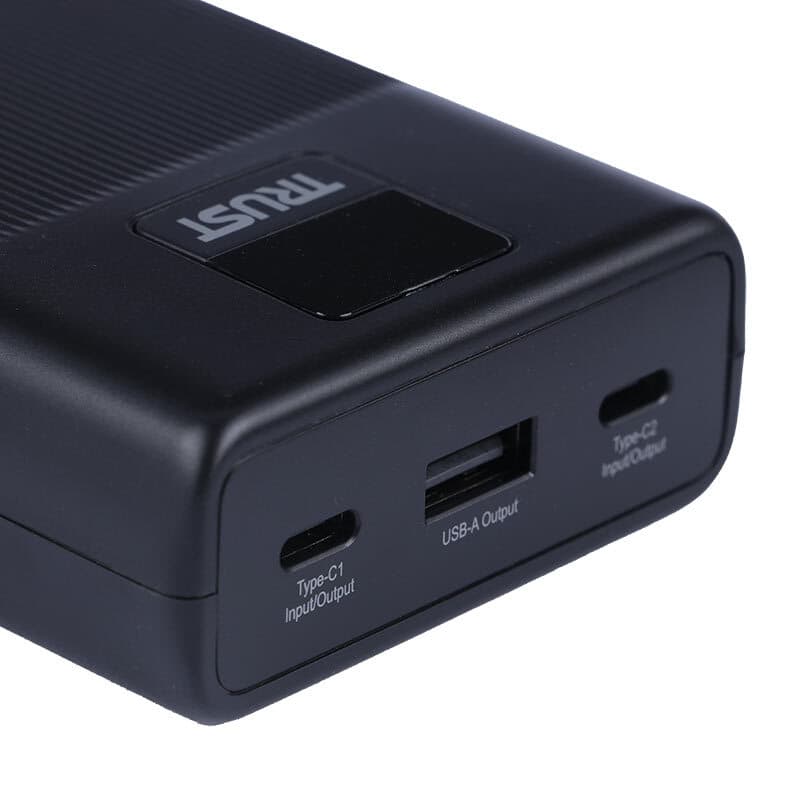 پاور بانک فست شارژ تراست P265D PD 20W ظرفیت 10000 میلی آمپر ساعت — تصویر ۸