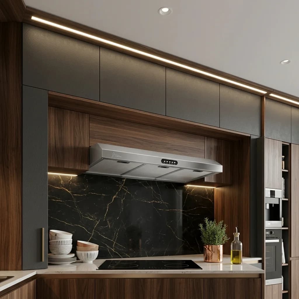 هود زیر کابینتی اخوان مدل H16-P-90 — تصویر ۴