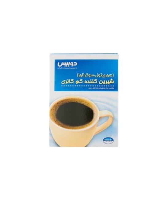 شیرین کننده کم کالری سوکرالوز دوبیس 50 ساشه — تصویر ۲