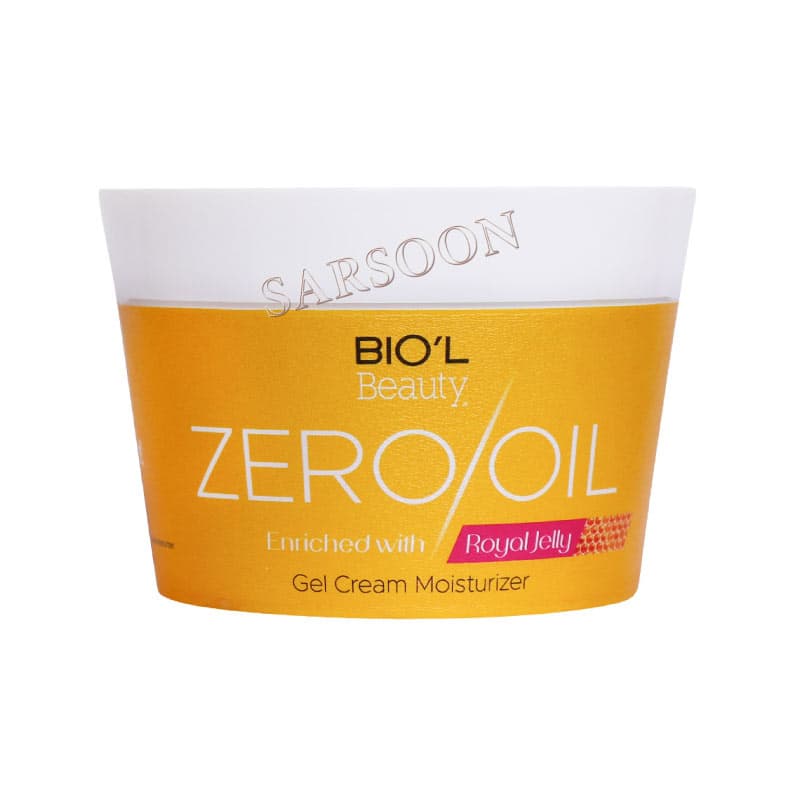 کرم ژل مرطوب کننده Zero Oil بیول حاوی عصاره رویال ژلی ۲۰۰ میلی لیتر Biol Gel Cream Moisturizer Royal jelly Zero Oil — تصویر ۲