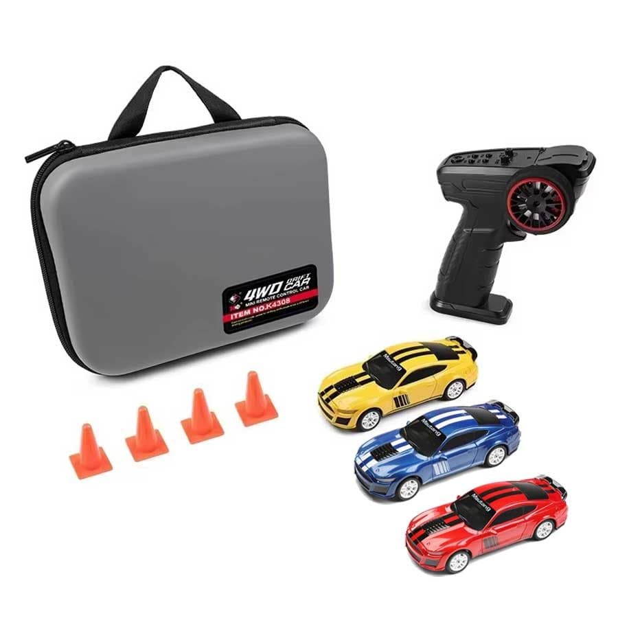 ماشین کنترلی دریفت دو دیفرانسیل میکرو WLTOYS K4308 مقیاس 1:43 — تصویر ۲