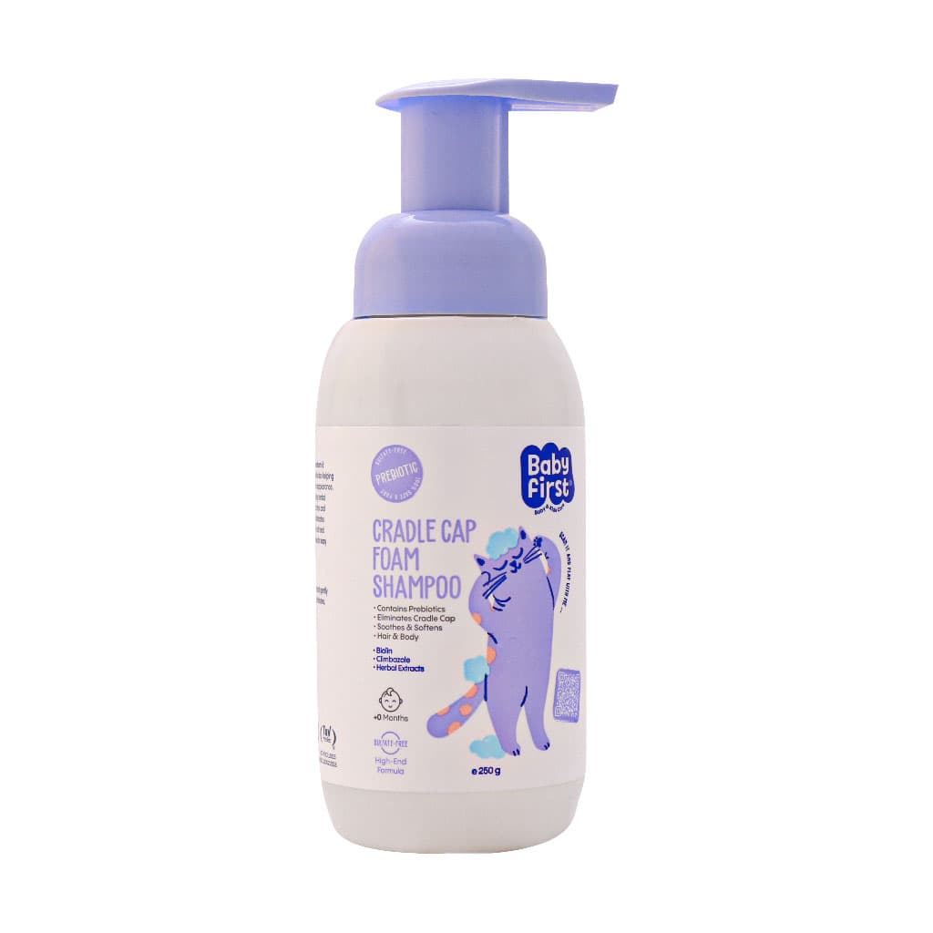 شامپو فوم نوزاد بیبی فرست سی گل فاقد سولفات ۲۵۰ میلی لیتر (جعبه معیوب)Seagull New Born Foam Shampoo with Gift ۲۵۰ ml