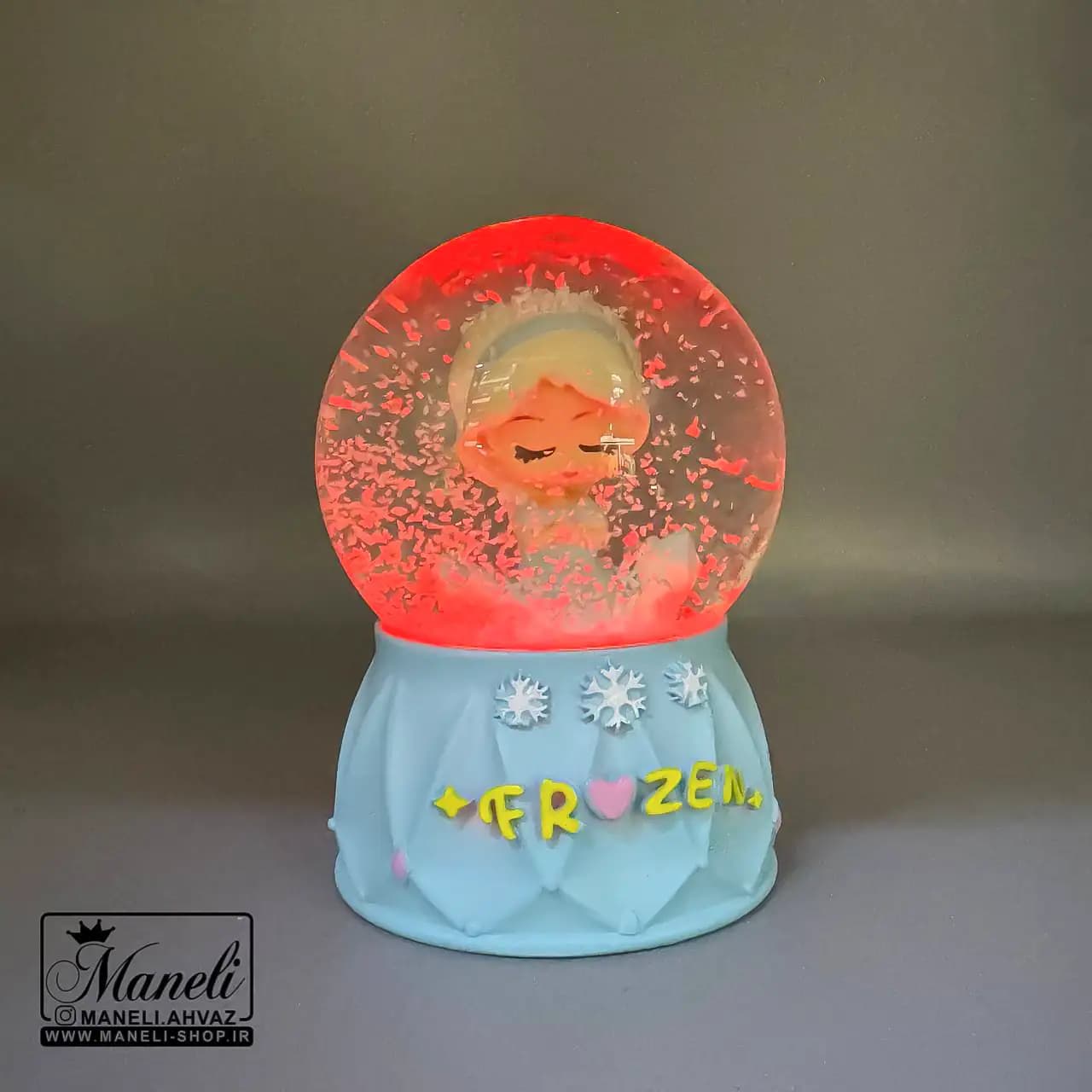 گوی چراغدار رنگی دخترانه آبی سایز متوسط|14040850 — تصویر ۳
