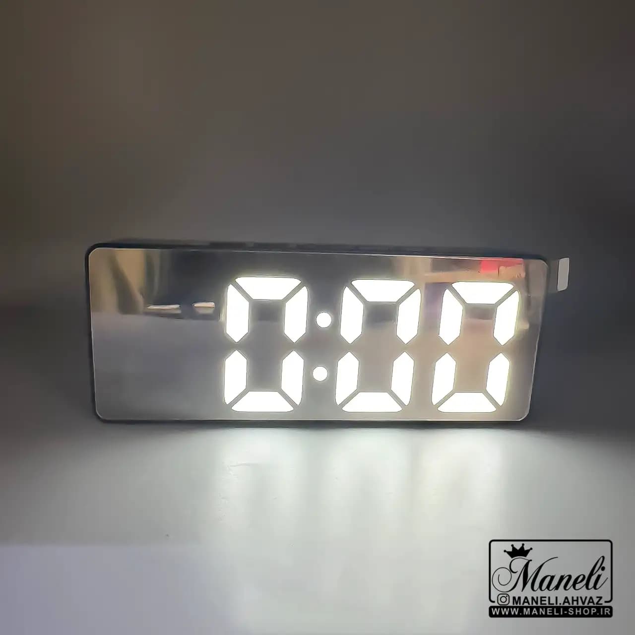 ساعت دیجیتال رومیزی زنگ دار|ساعت تزئینی|14040830 — تصویر ۳