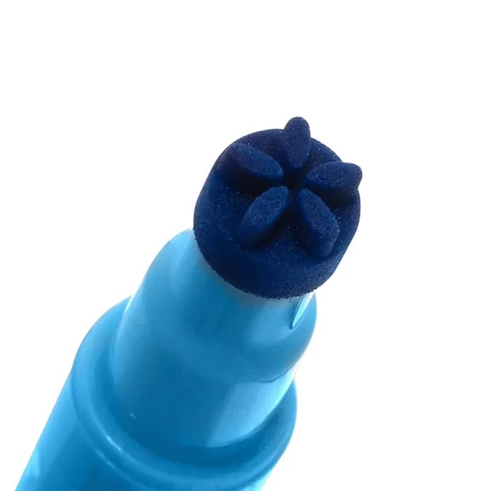 خط چشم دو سر آبی استامپ دار بیولیس طرح گل — تصویر ۲