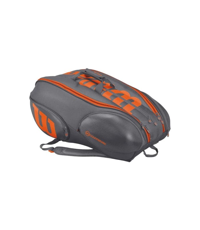 ساک تنیس ویلسون Burn Grey/Orange 15 Pack — تصویر ۲