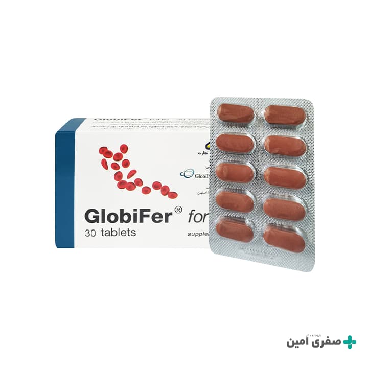 قرص گلوبیفر فورت | اهران تجارت | 30 عددی — تصویر ۲