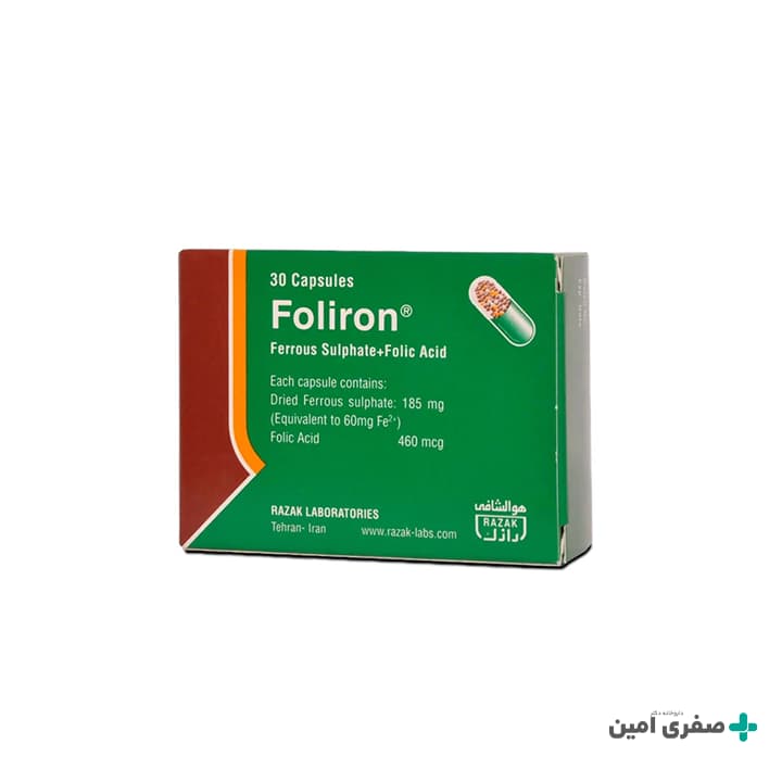 کپسول فولایرون رازک ۳۰ عددی