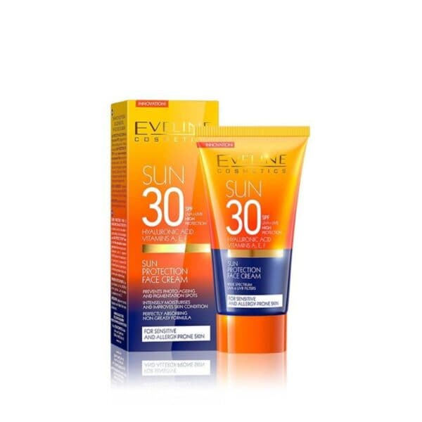 کرم ضدافتاب SPF 30 بی رنگ اولاین