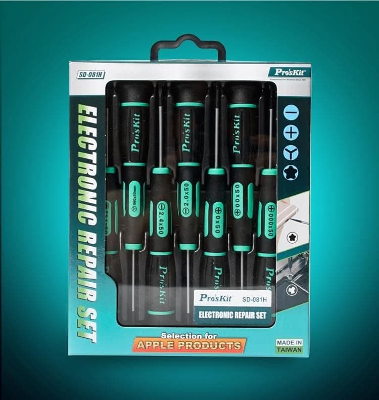 ست پیچ گوشتی 7 عددی موبایلی پروسکیت Proskit SD-081H (تایوانی) — تصویر ۵