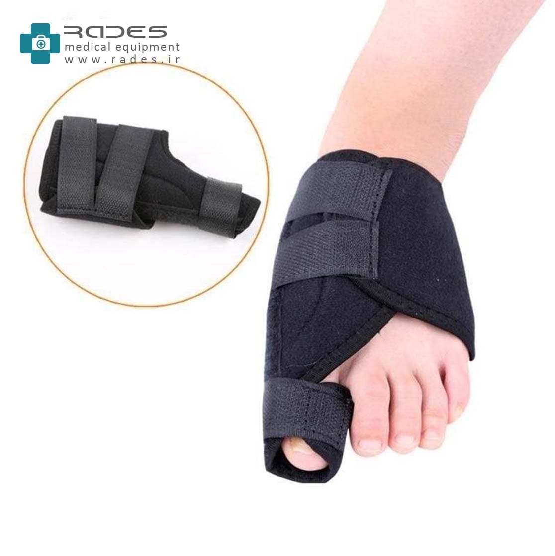 بانداژ اسپیلنت هالوکس والگوس فوت کر تکی (قابل استفاده روی هر دو پا) | FootCare Bunion