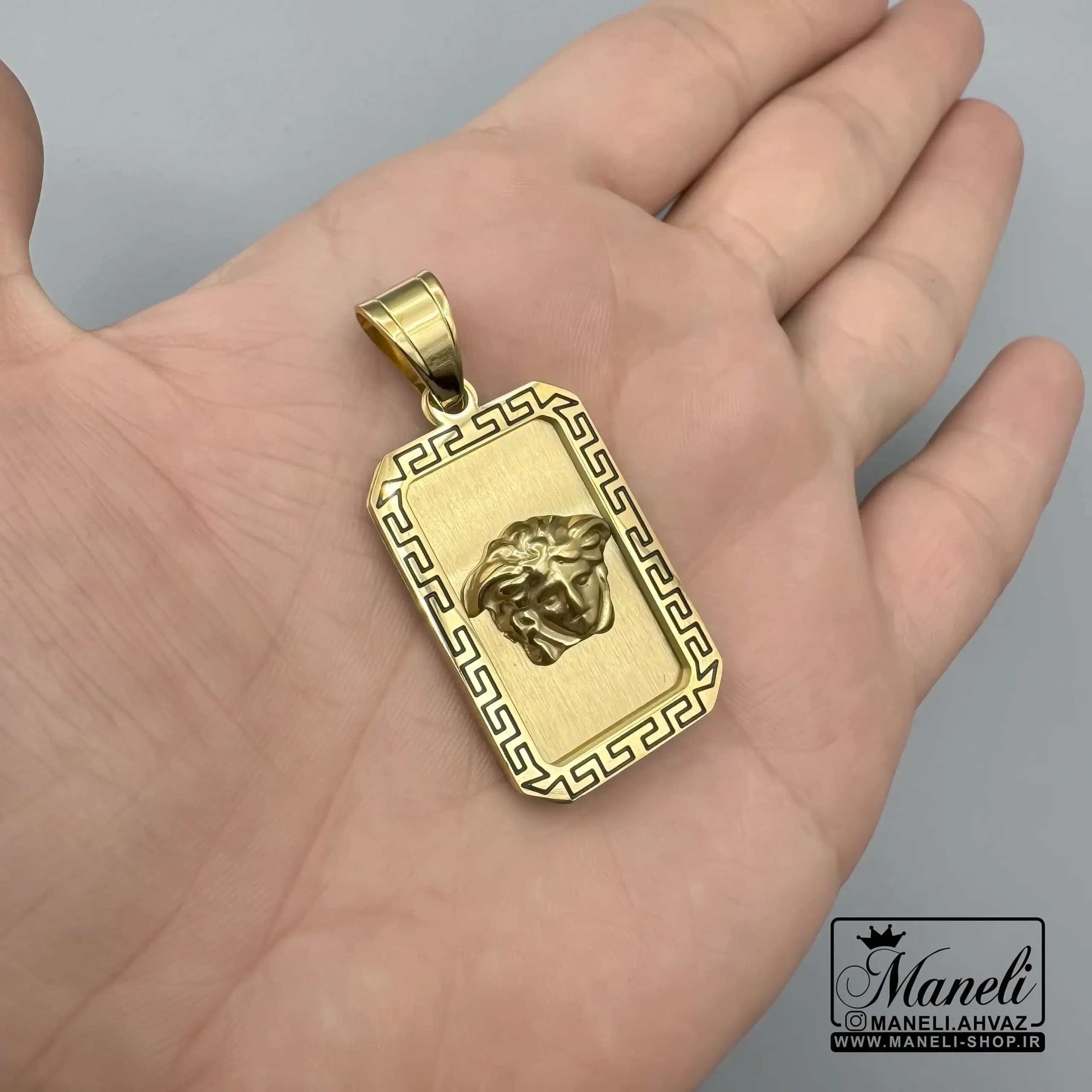 پلاک ورساچه طلایی مستطیلی|14040688 — تصویر ۲