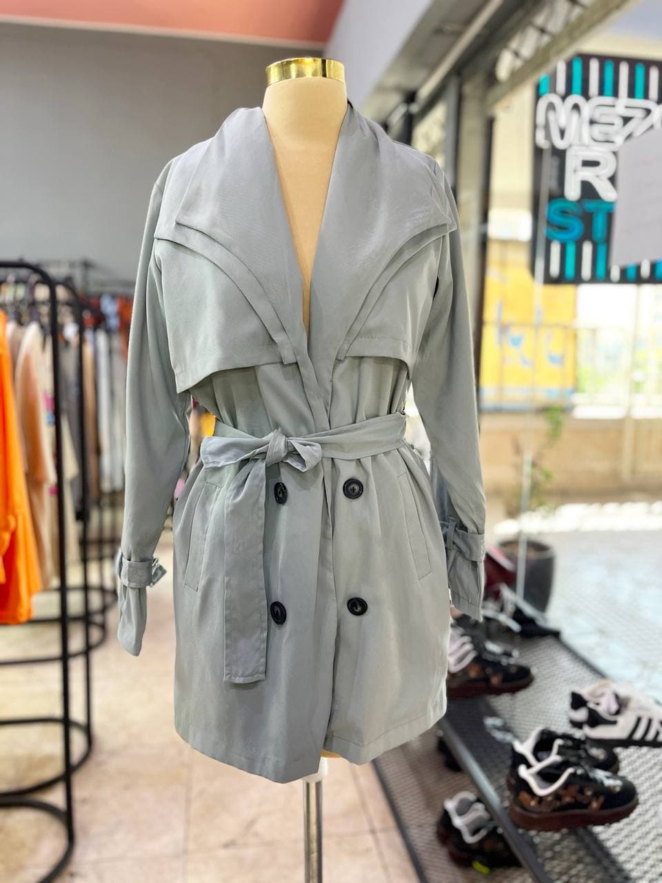 بارانی کوتاه کد 13196