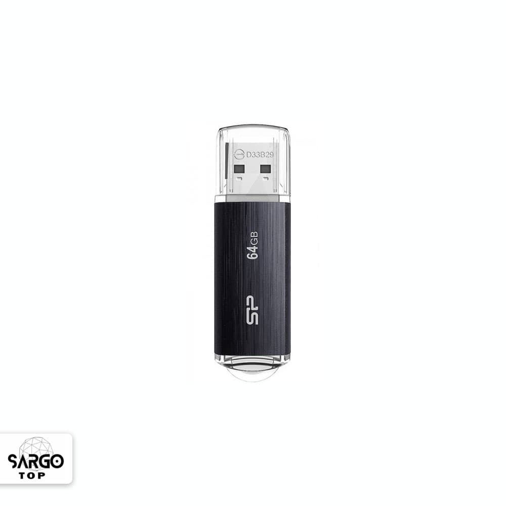 فلش مموری سیلیکون پاور 64 گیگابایت USB 3.0 مدل Blaze B02