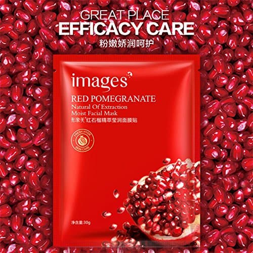 ماسک ورقه ای آبرسان و مرطوب کننده صورت عصاره انار برند2020 images — تصویر ۲
