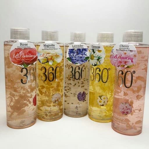 تونر آبرسان و تقویت کننده 360 درجه با رایحه گلبرگ