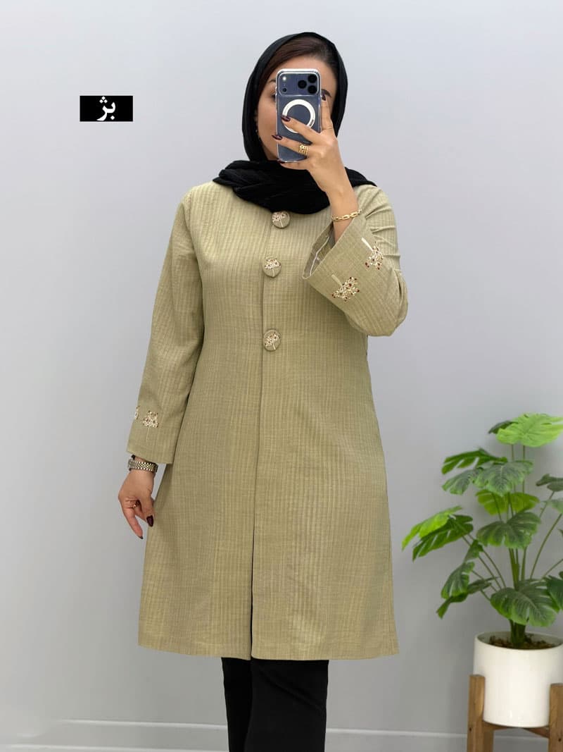 مانتوبلند شانتون گیسو کد110601205 — تصویر ۴