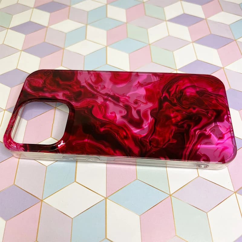 قاب گوشی iPhone 15 Pro Max آیفون Red Wine کد 787