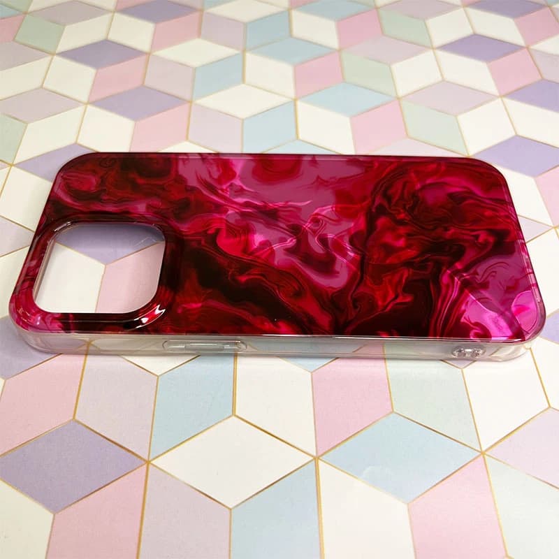 قاب گوشی iPhone 13 Pro آیفون Red Wine کد 787