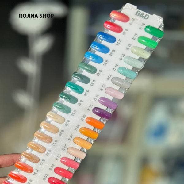 لاک ناخن سری ساده (B) B&D شماره 35 — تصویر ۴