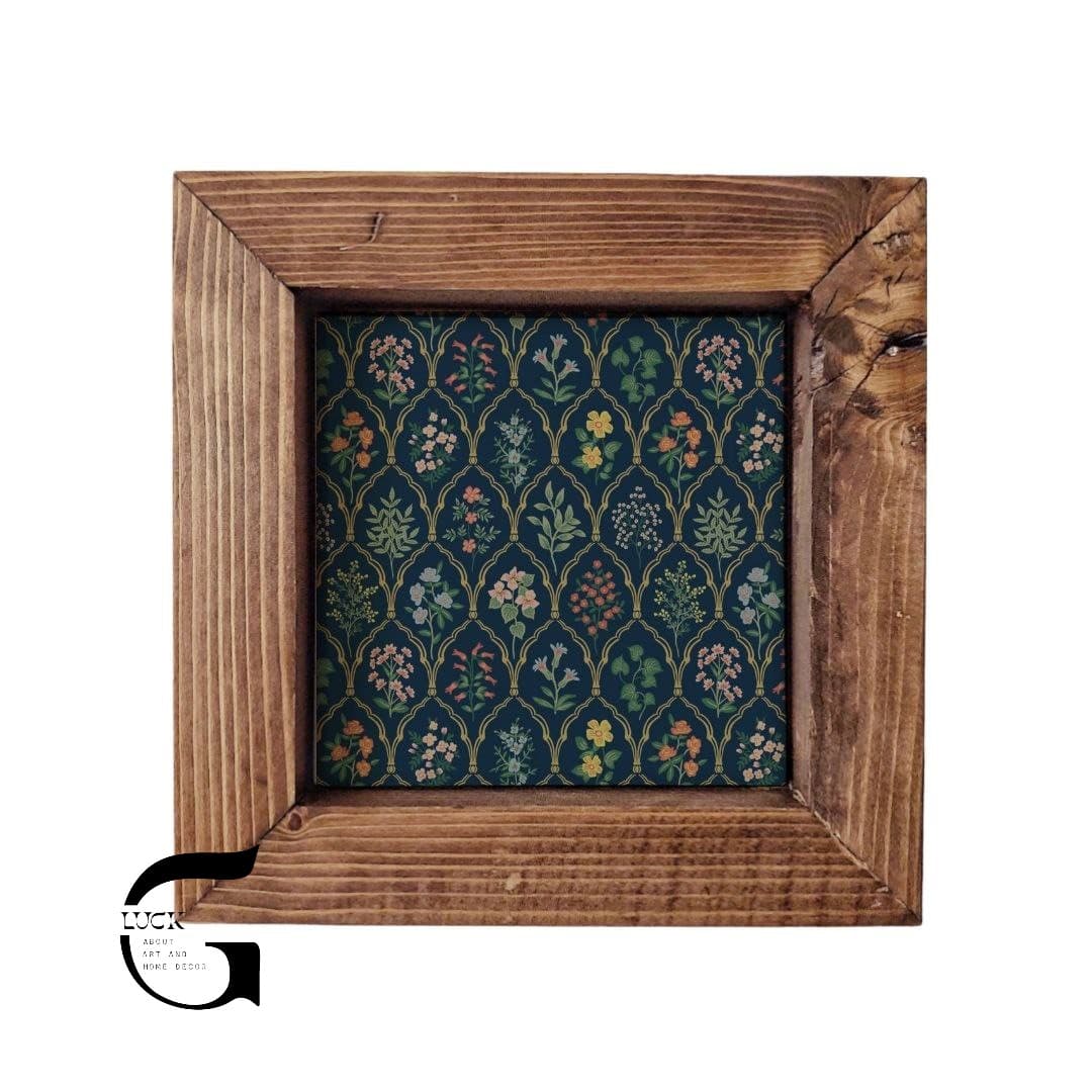 تابلو کاشی طرح گل کوچک کد FT47