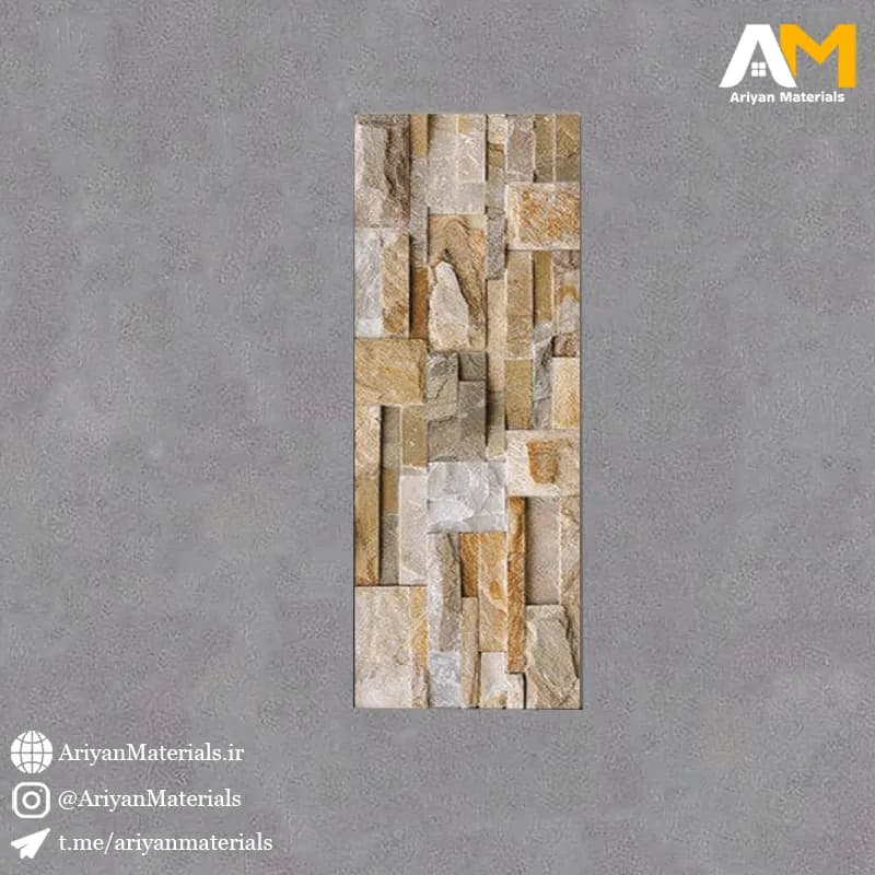 سرامیک دیواری طرح تالش بژ 90*30