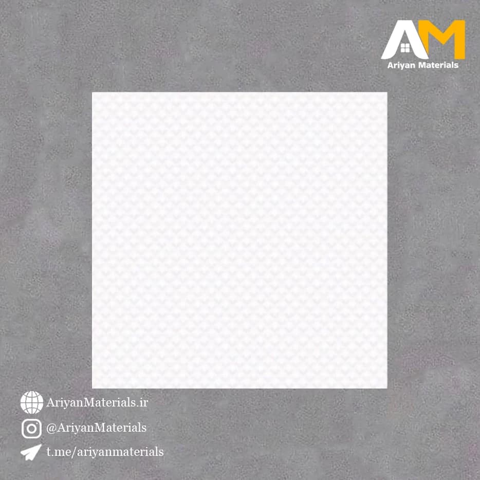سرامیک کف طرح یسر سفید