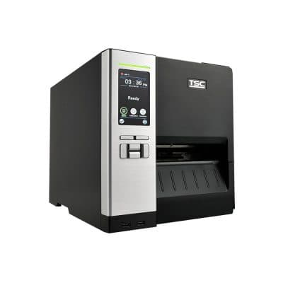 دستگاه لیبل زن صنعتی تی اس سی مدل MH240P با ریوایندر — تصویر ۲