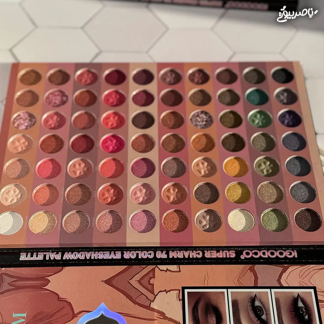 پالت سایه 70 رنگ بیوتی فشن IGOODCO — تصویر ۵