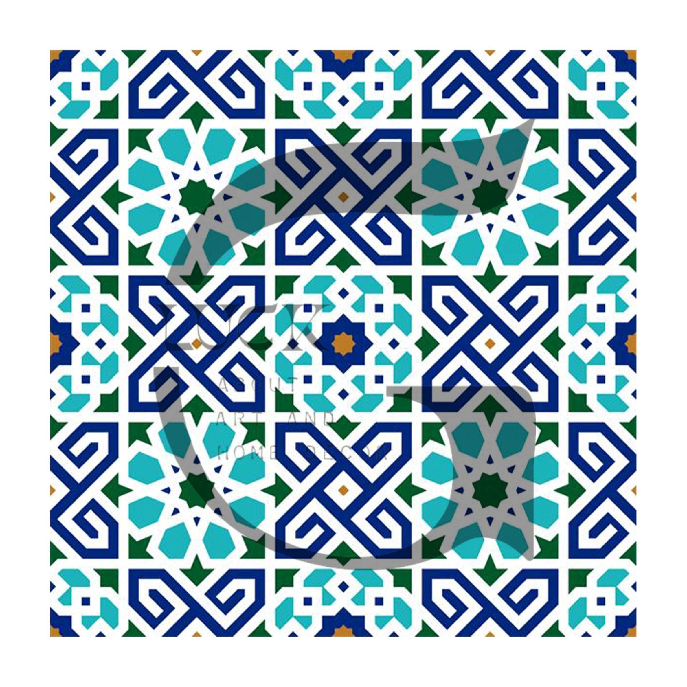 کاشی طرح سنتی ایرانی کد T225
