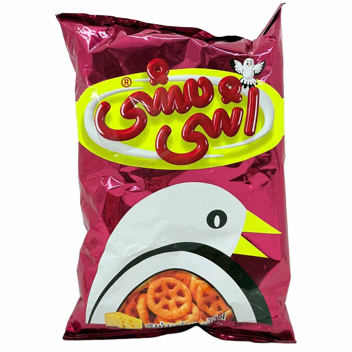اسنک ( پفک ) چرخی پنیری اشی مشی 80 گرم