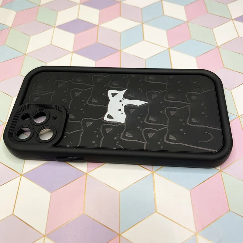 قاب گوشی iPhone 11 Pro آیفون سولید طرح گربه کد 770