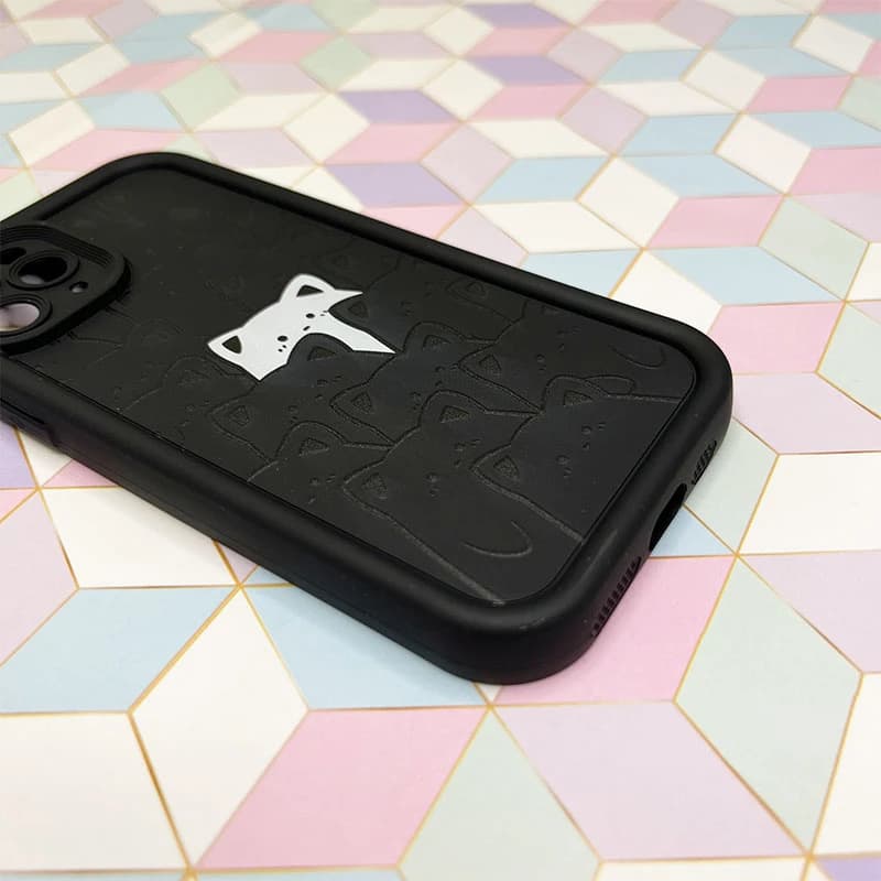 قاب گوشی iPhone 11 Pro آیفون سولید طرح گربه کد 770 — تصویر ۳