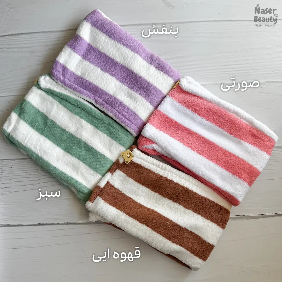 حوله سر جادویی | خشک‌کن سریع و کاربردی — تصویر ۳
