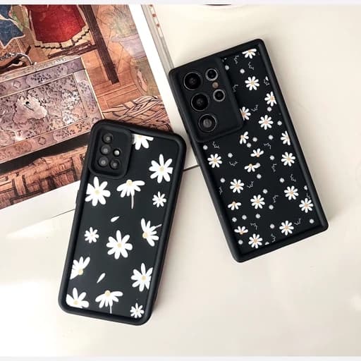 قاب گوشی iPhone 16 آیفون سولید طرح بابونه کد 767 — تصویر ۲