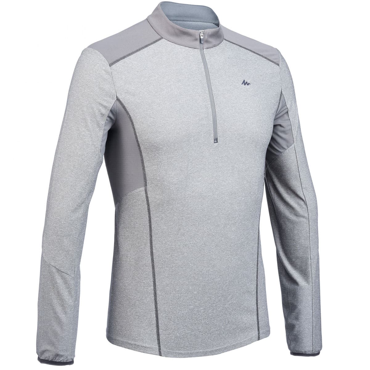 تیشرت آستین بلند کچوا / QUECHUA – مدل MH 500LS / طوسی