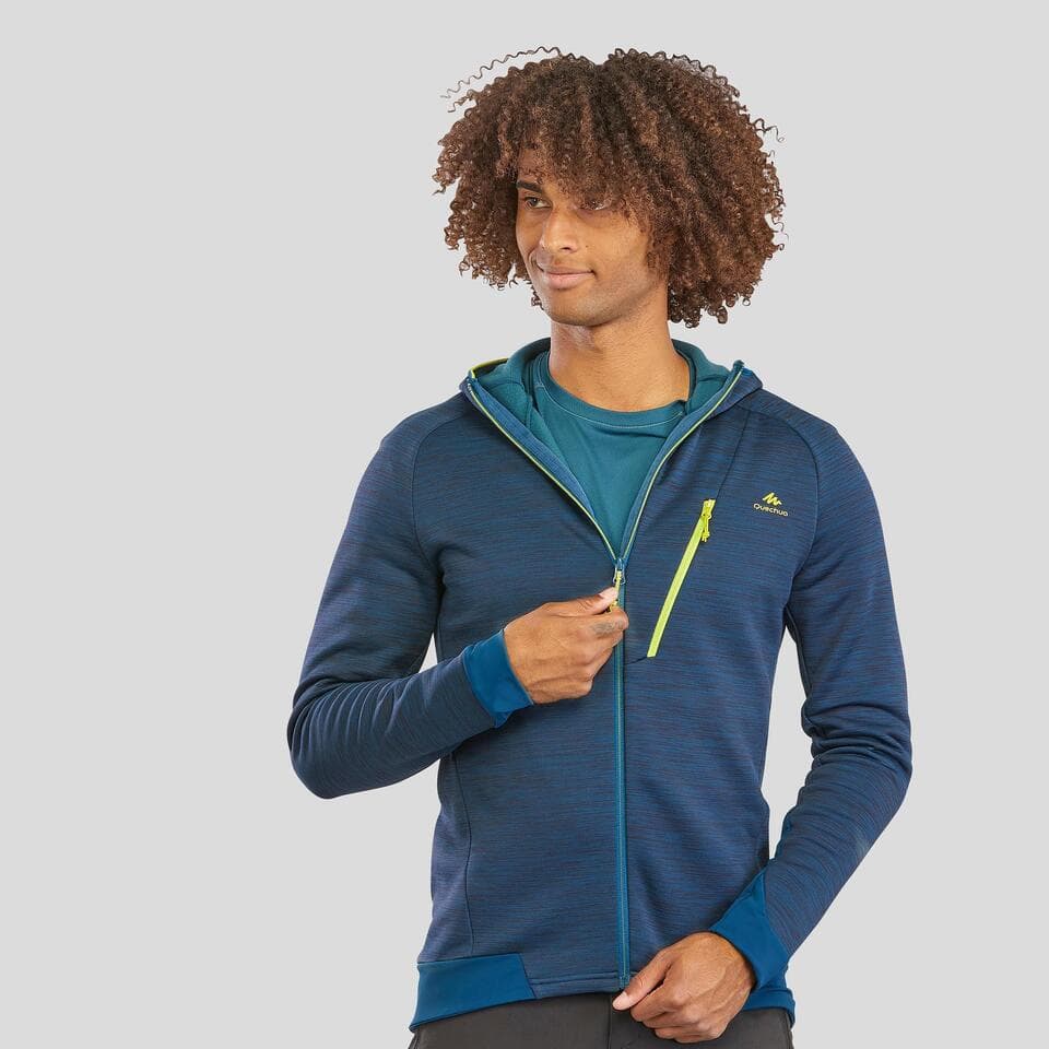 سویشرت کچوا / QUECHUA – مدل MH 900 / آبی — تصویر ۲