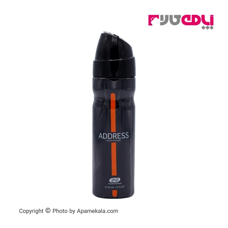 عطر جیبی مردانه عماد آرا مدل address حجم 30 میل
